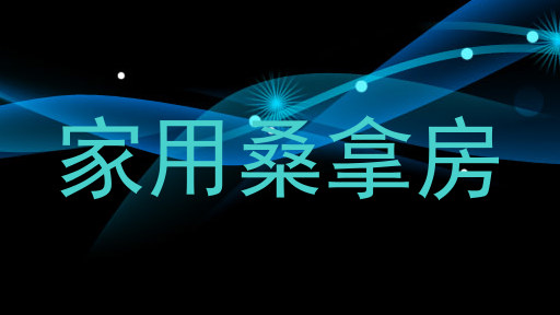 家用桑拿房