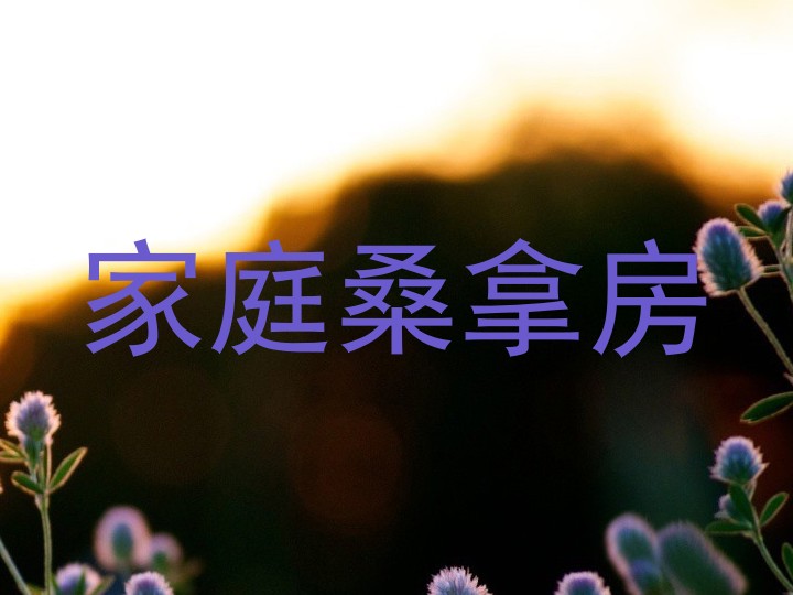 家庭桑拿房