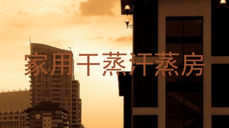 家用干蒸汗蒸房