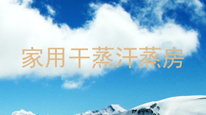 家用干蒸汗蒸房