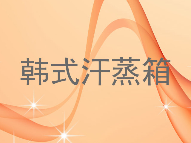 韩式汗蒸箱