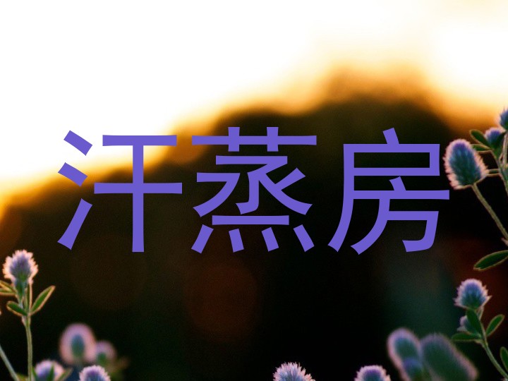 汗蒸房