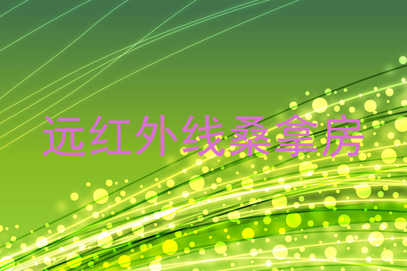 远红外线桑拿房