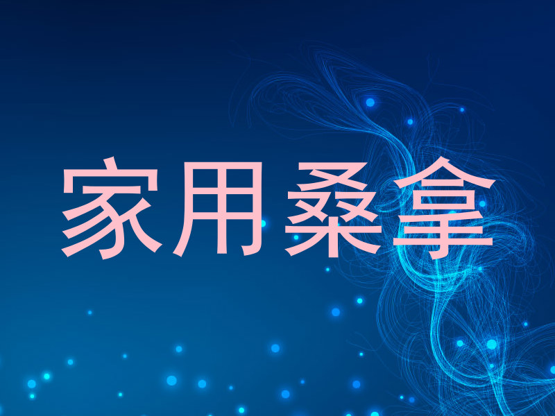 家用桑拿