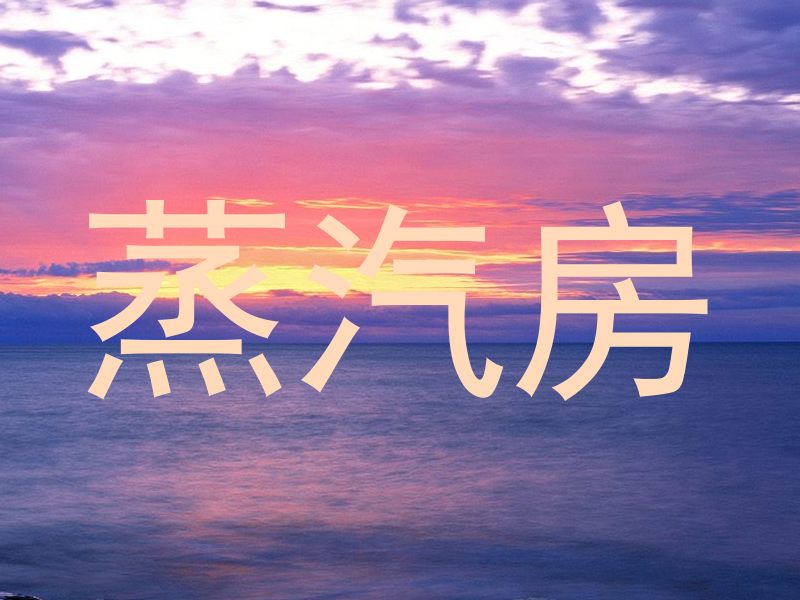 蒸汽房