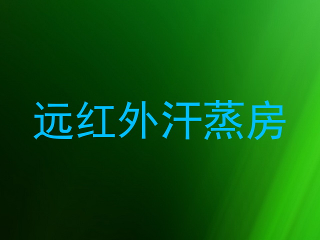 远红外汗蒸房