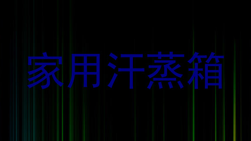 家用汗蒸箱