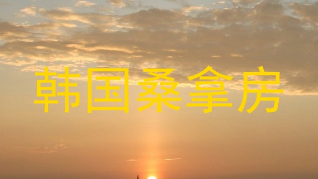 韩国桑拿房