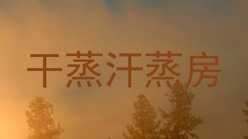 干蒸汗蒸房
