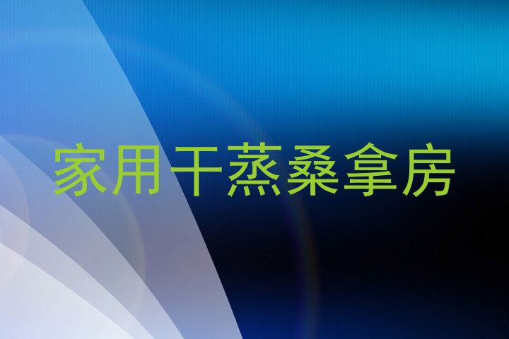 家用干蒸桑拿房