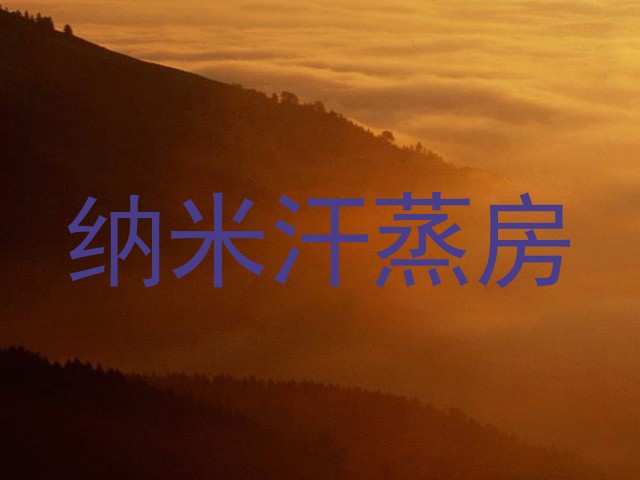 纳米汗蒸房