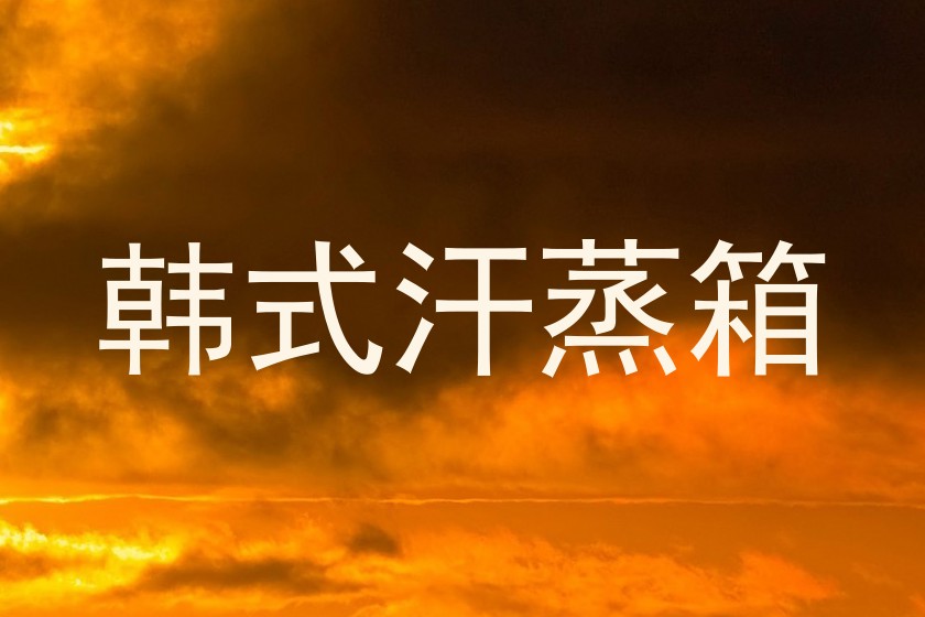 韩式汗蒸箱
