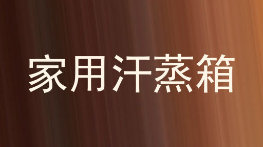 家用汗蒸箱