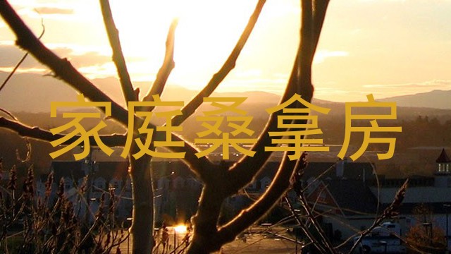 家庭桑拿房
