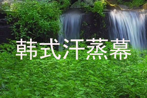 韩式汗蒸幕