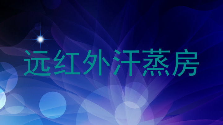 远红外汗蒸房