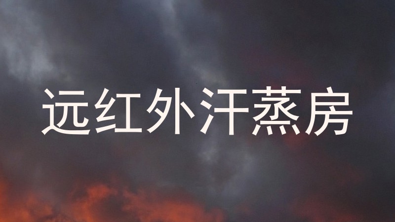 远红外汗蒸房