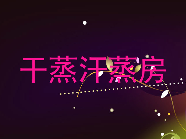 干蒸汗蒸房