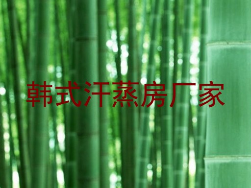 韩式汗蒸房厂家
