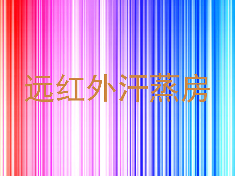 远红外汗蒸房