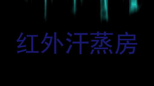 红外汗蒸房