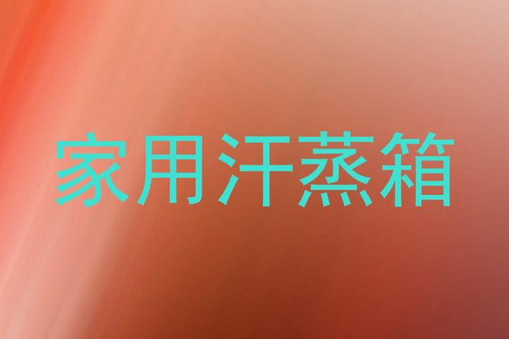 家用汗蒸箱