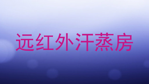 远红外汗蒸房