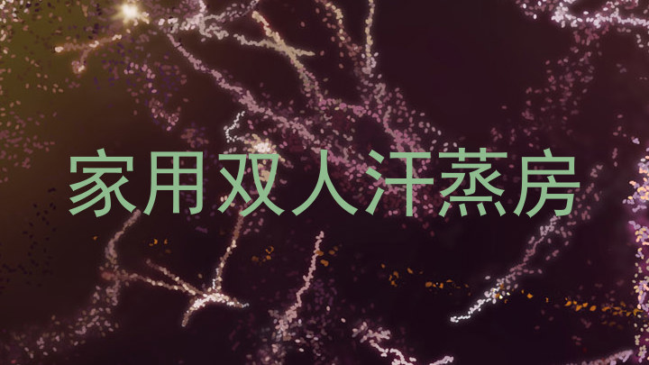 家用双人汗蒸房