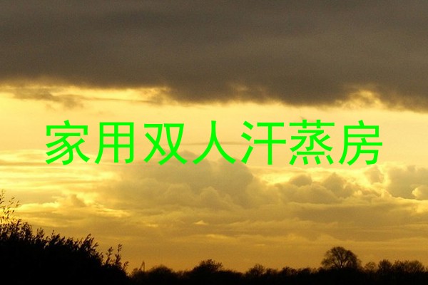 家用双人汗蒸房