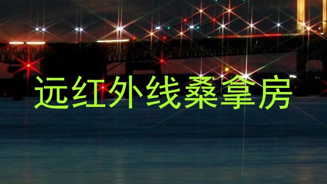 远红外线桑拿房