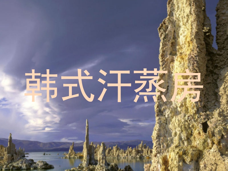 韩式汗蒸房