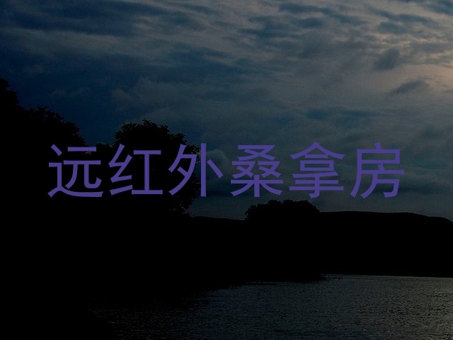 远红外桑拿房