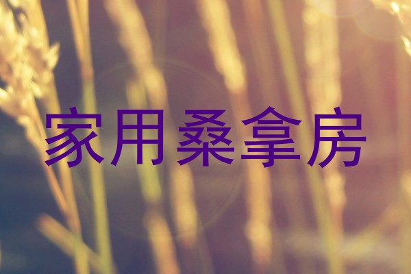 家用桑拿房