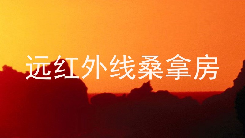 远红外线桑拿房