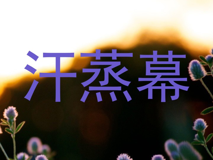 汗蒸幕