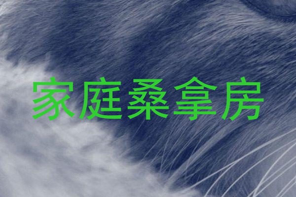 家庭桑拿房