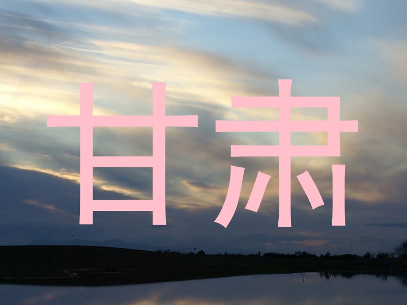 甘肃