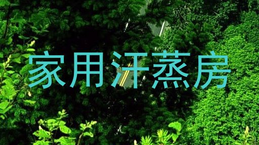 家用汗蒸房