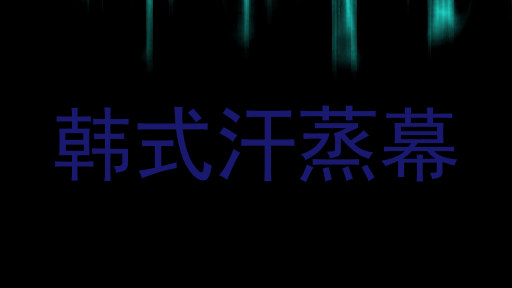 韩式汗蒸幕