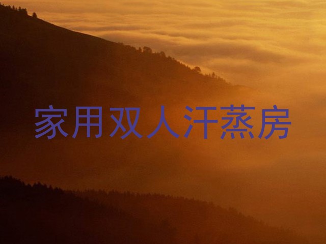 家用双人汗蒸房