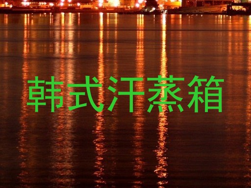 韩式汗蒸箱