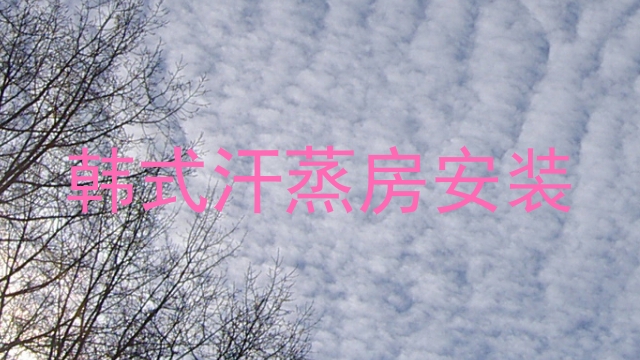 韩式汗蒸房安装