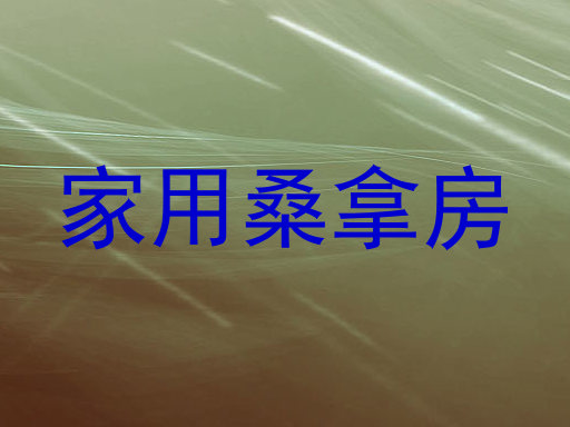 家用桑拿房
