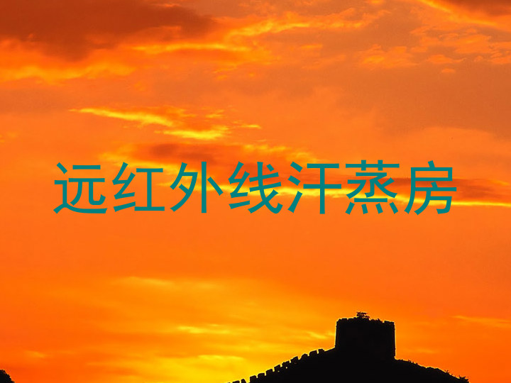 远红外线汗蒸房