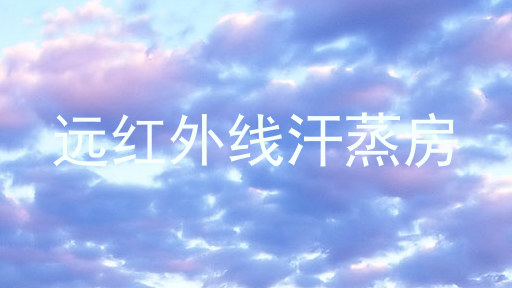 远红外线汗蒸房