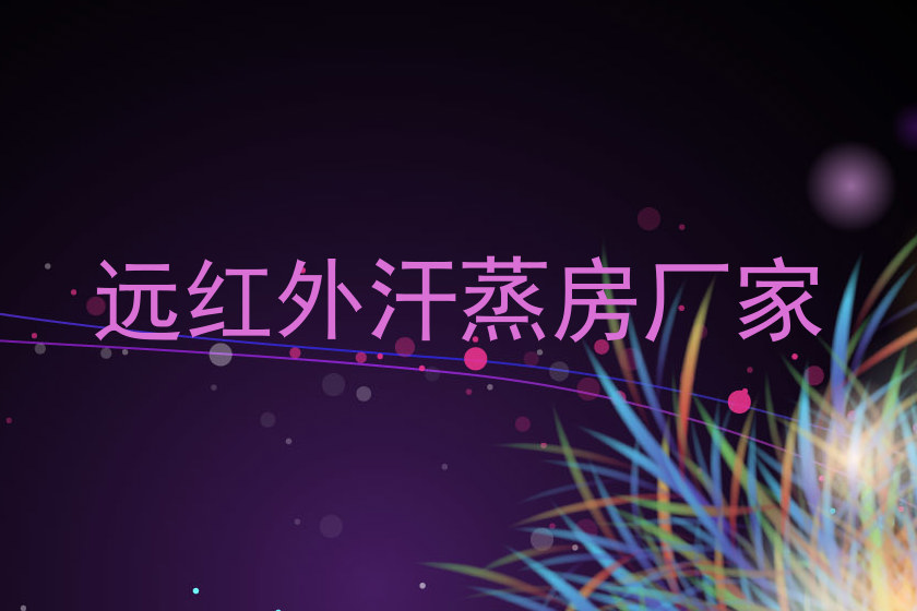 远红外汗蒸房厂家