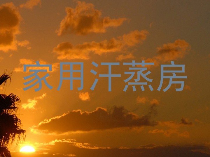 家用汗蒸房