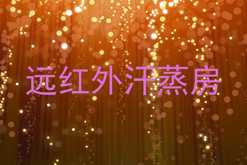 远红外汗蒸房