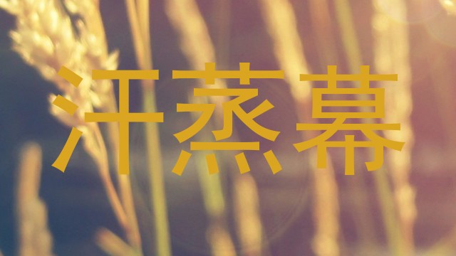 汗蒸幕
