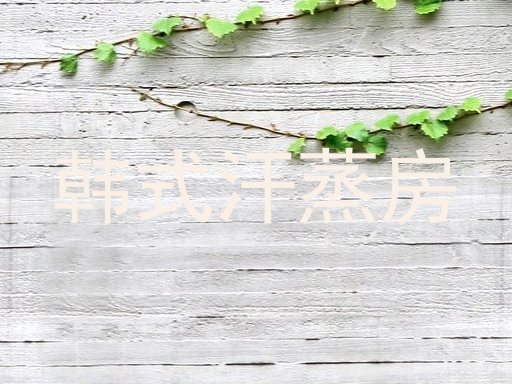 韩式汗蒸房